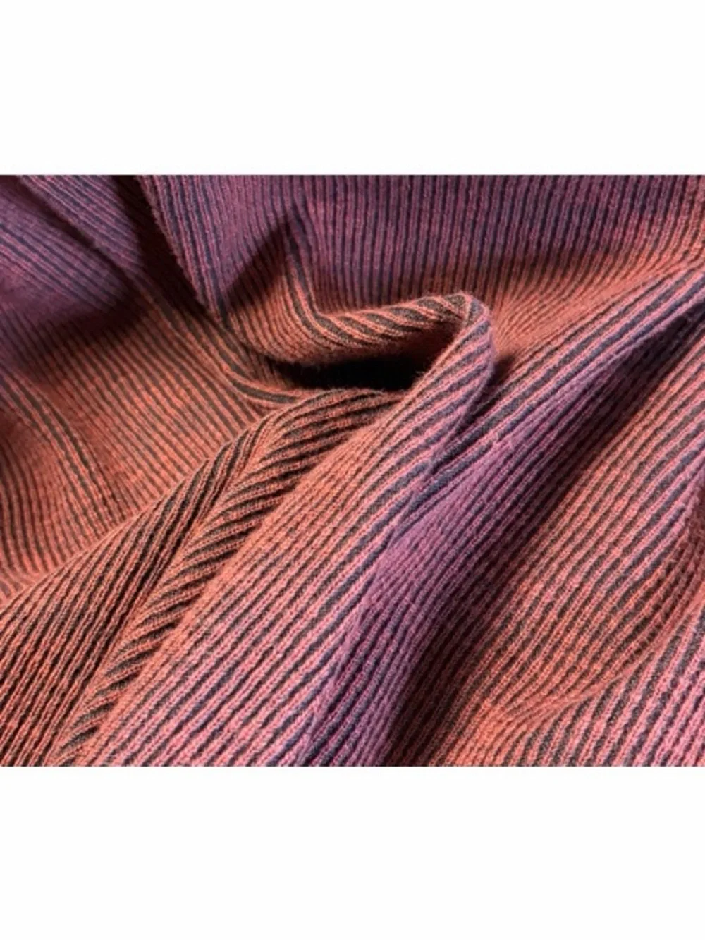 Banana Republic Men’s Burgundy Ribbed‎ Quarter Zip Sweater